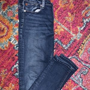 Dark blue Hudson skinny jeans